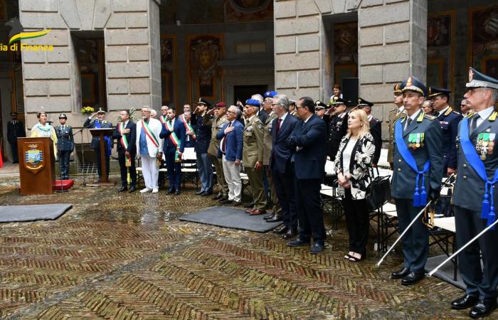 Viterbo – La Fiamme Gialle celebró el 250° aniversario de la fundación del cuerpo militar