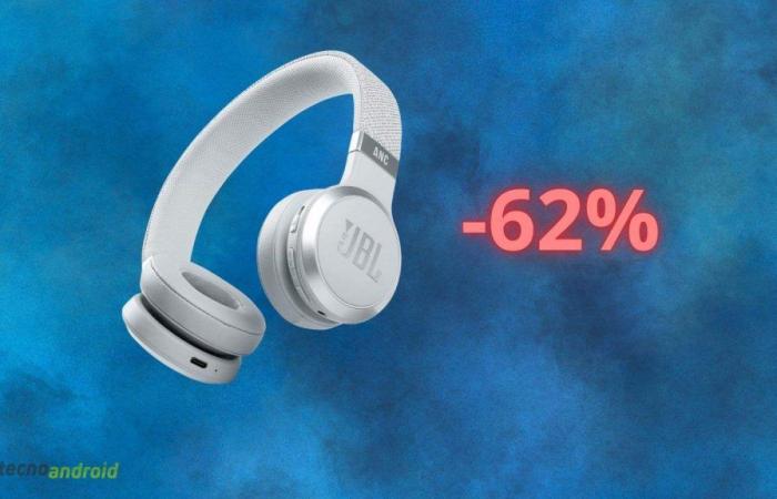 JBL Live 460NC: auriculares con un 62% de descuento en Amazon