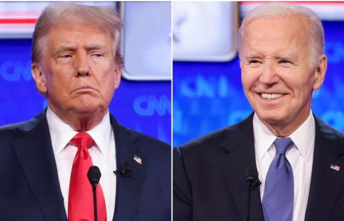 Trump vs Biden, ¿quién ganó el duelo televisivo? El presidente está confundido, pánico entre los demócratas. El magnate en control total