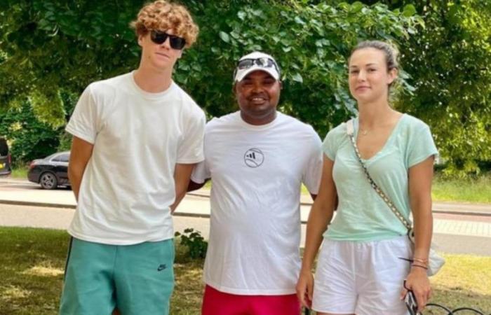 Sinner Kalinskaya: la primera foto juntos como pareja en Wimbledon