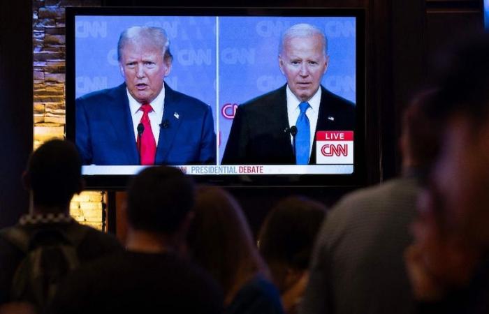 Biden-Trump, duelo en televisión: el presidente, inseguro y ronco, decepciona en su primer cara a cara con el magnate
