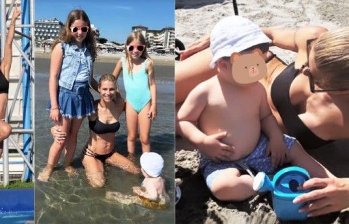 Michelle Hunziker junto al mar con sus hijas y su nieto: ¡el verano ha comenzado! Foto y vídeo
