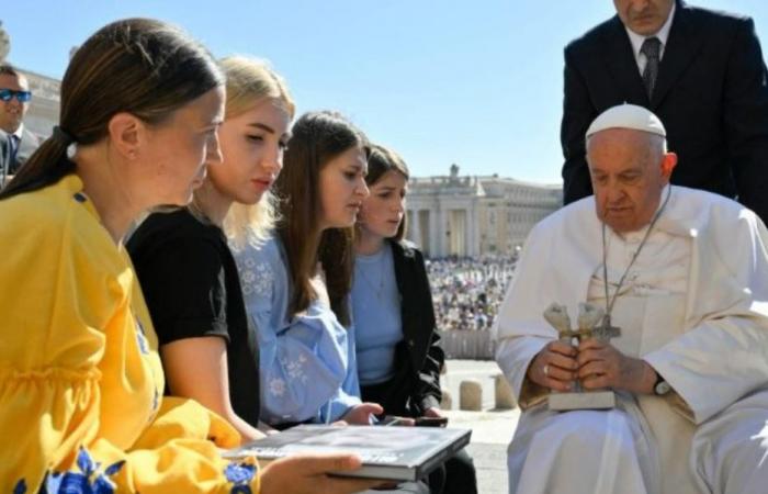 Madres y esposas de prisioneros ucranianos del Papa «Que regresen a nosotros desde Rusia»