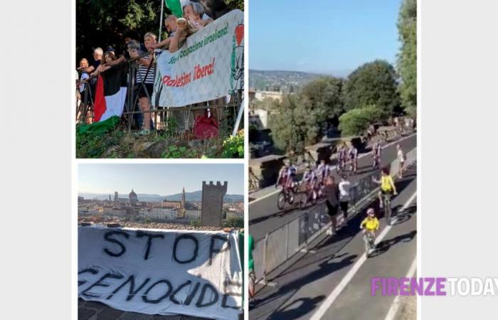 Tour de Francia, el equipo israelí disputa en Florencia / FOTO