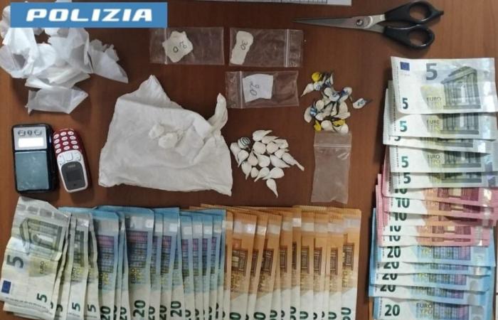 Tráfico de cocaína en Taranto: la policía arresta a dos hombres