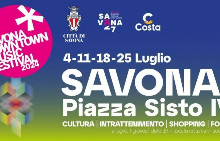 “Jueves de julio” en Savona, primera cita en Piazza Sisto con Danila Satragno
