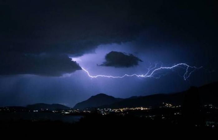 Tormentas que llegan a las zonas de Varese y Alto Milanese: alerta amarilla de Protección Civil