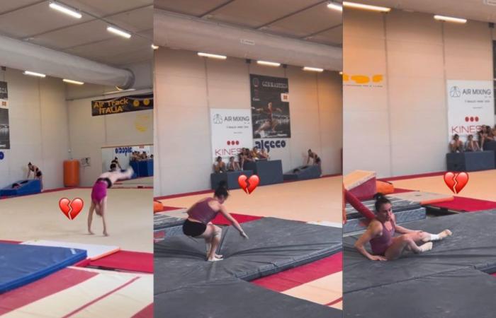 Vanessa Ferrari se lesiona durante las pruebas y se pierde los Juegos Olímpicos: «Al dar un salto se le cedió la pantorrilla» – El vídeo