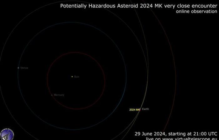 Un relevo en el cielo ilumina la fiesta del Día del Asteroide EN VIVO A PARTIR DE LAS 23.00 – Espacio y Astronomía