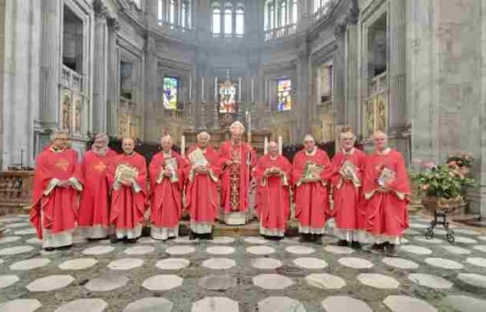 Como, 67 sacerdotes conmemoran el 50 aniversario de su ordenación | La Gazzetta delle Valli