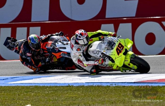MotoGP, Di Giannantonio: “Con la GP23 estamos al límite, la GP24 marca la diferencia en la salida”