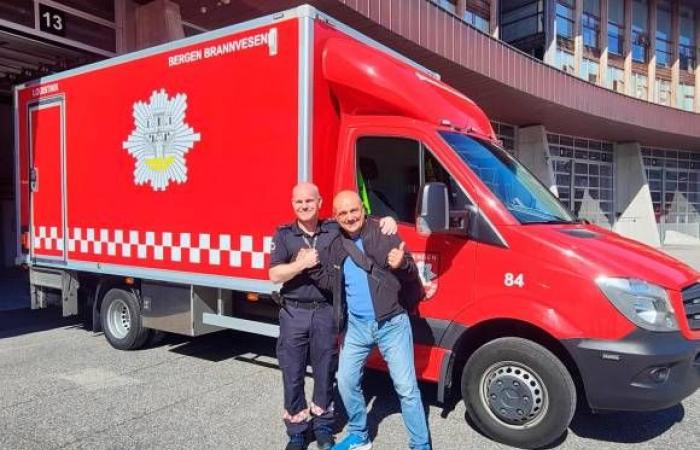 Forlì, bombero jubilado que viaja al Cabo Norte