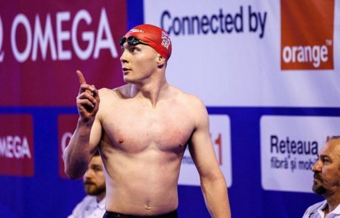 Archie Goodburn, el nadador de 23 años, tiene tres tumores cerebrales. “Están inoperables, daré la batalla de frente”, anuncio social y solidario
