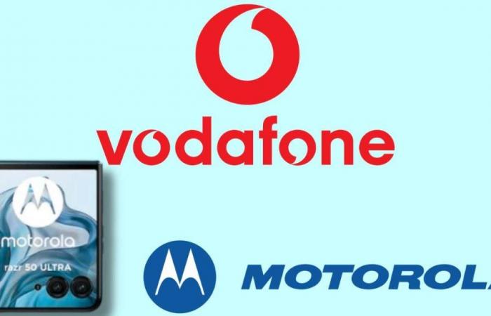 Con Vodafone podrás conseguir el nuevo Motorola Razr 50 Ultra a plazos