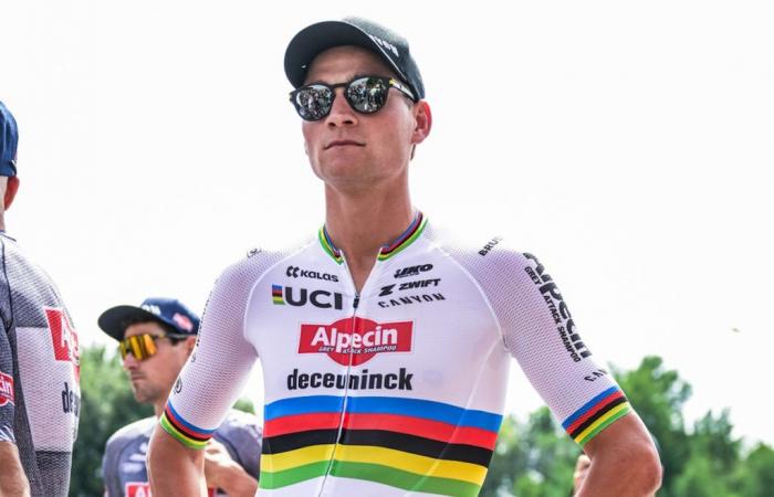 Tour de Francia 2024, Mathieu van der Poel : “Normalmente estoy delante con los mejores en etapas como estas…”