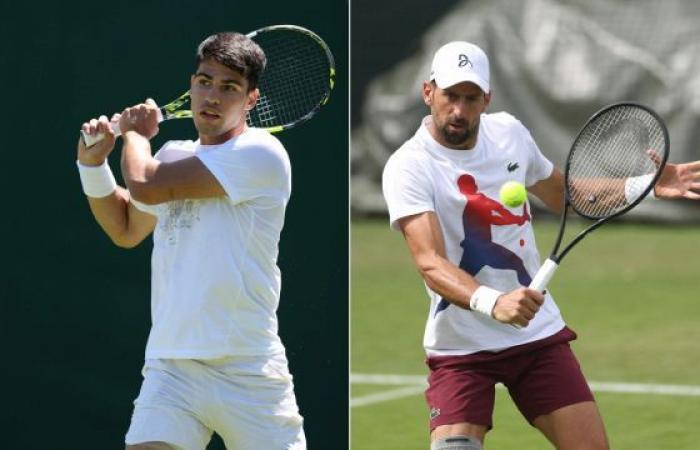 Wimbledon, Alcaraz y Djokovic juegan al escondite mientras estalla la polémica entre Becker y Rune
