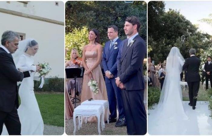 las primeras imágenes de la boda y la emoción de Belén