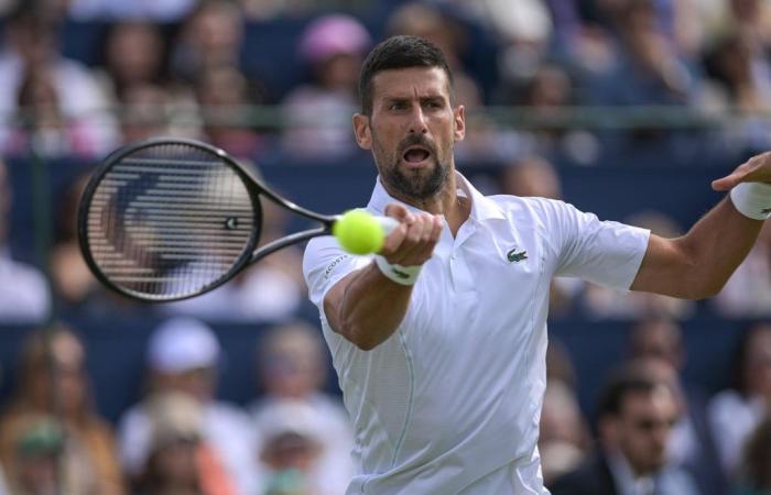 Wimbledon, milagro de Djokovic: “La rodilla está bien, estoy listo”