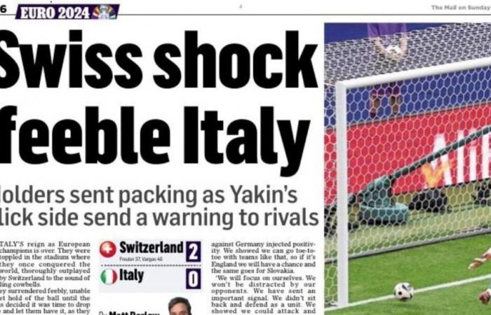 “Italia derribada”. “Los vigentes campeones hacen las maletas”, “Mourinho tenía razón”: la reacción de la prensa extranjera tras la eliminación de Italia.