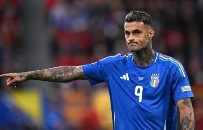 Italia se derrumba, Scamacca también en la mira: cero goles y una Eurocopa para olvidar