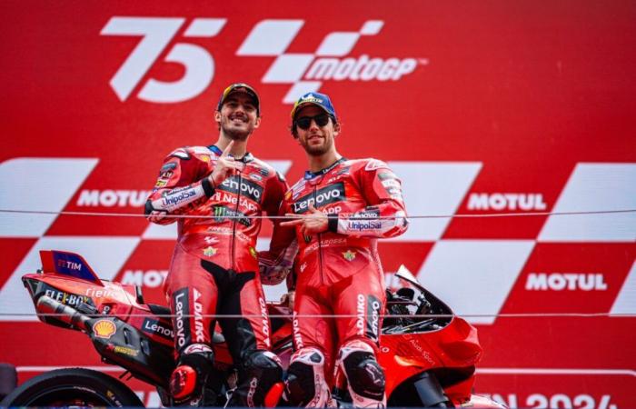 Ducati conquista Assen con la victoria de Bagnaia y Bastianini 3º – MotoriNoLimits