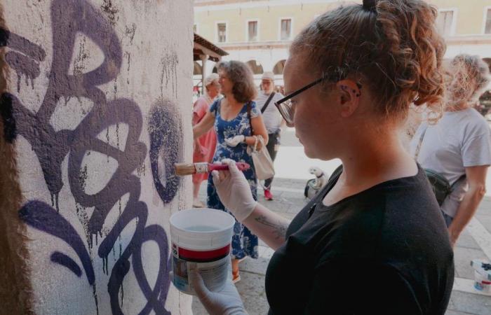 Escritores en Venecia, Tognon: «Es vandalismo gráfico»