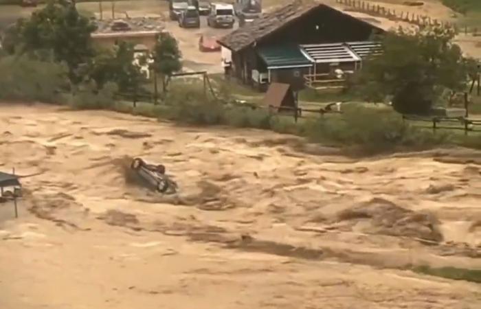 deslizamientos de tierra y arroyos inundados, pueblos enteros aislados. Dos muertes en el cantón Ticino [FOTO / VIDEO]