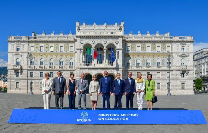 Educación del G7 en Trieste, declaración de los ministros: más educación para mitigar las crisis