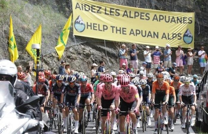 En el Tour de Francia el grito de dolor de las montañas que desaparecen