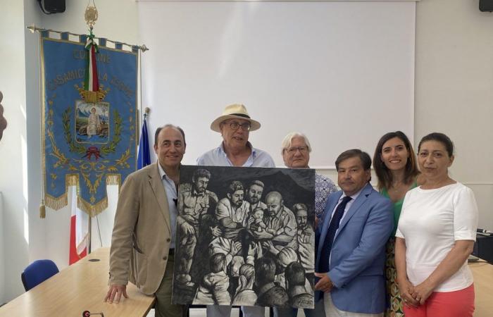 Un cuadro de Isabettini donado a Casamicciola por el municipio de Pozzuoli