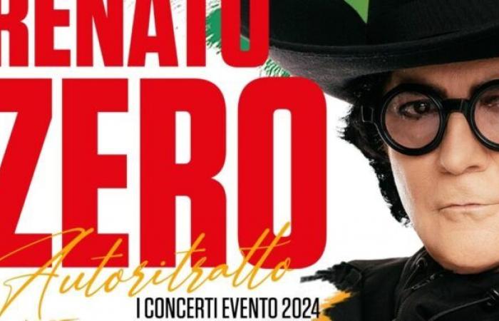Renato Zero ‘Autorretrato – El evento de conciertos 2024’. En Messina en noviembre. Las nuevas fechas en vivo