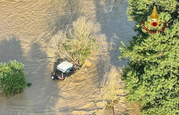 Inundaciones entre Piamonte y Valle de Aosta, sequía en el sur, Italia dividida por el loco clima