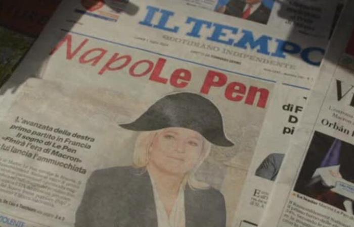 Victoria de Le Pen en Francia, Roma también mira a la segunda vuelta