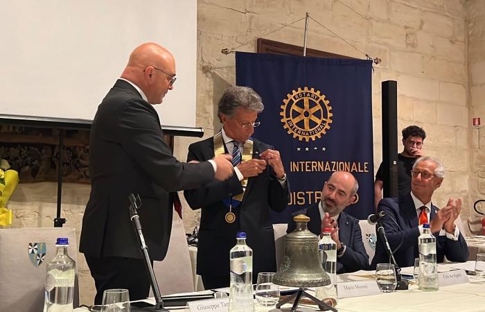 Mario Moroni Presidente del Club Rotario de Lecce