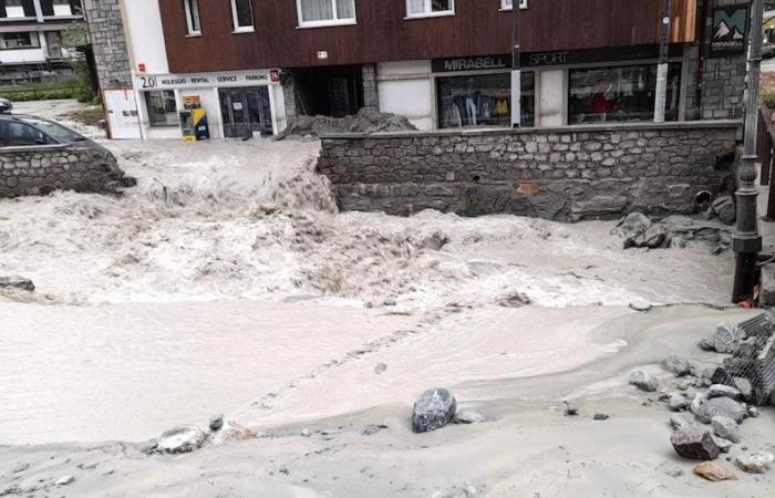 Inundaciones en Valle de Aosta y Piamonte. En Cervinia «daños millonarios»