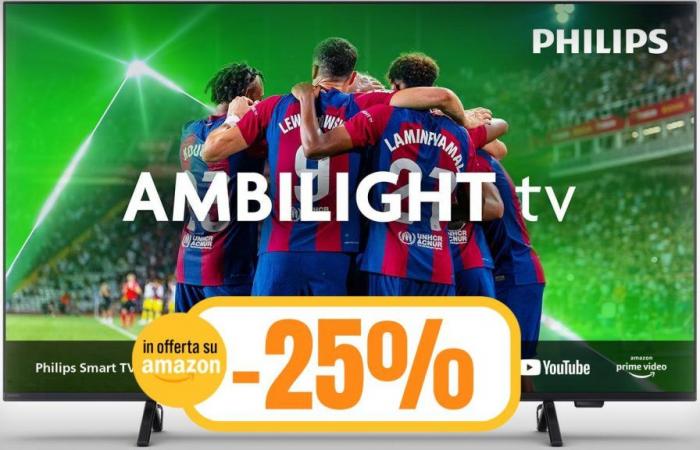Smart TV Philips Ambilight a un precio IMPACTANTE en Amazon: ¡la oferta de la semana!