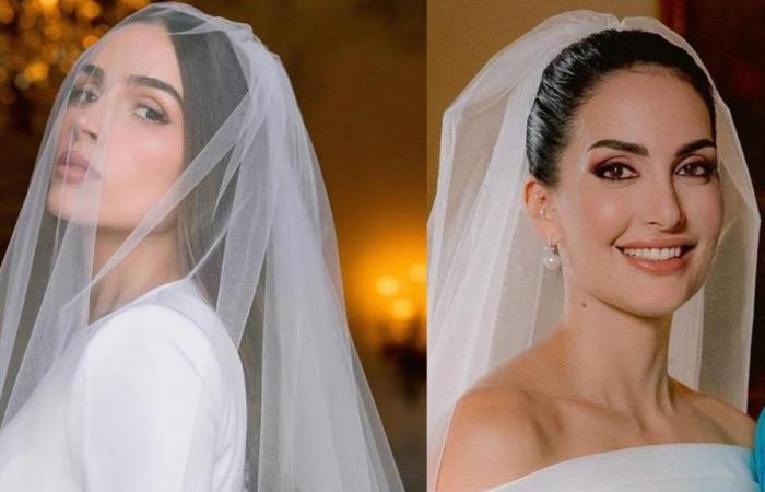 Boda de Olivia Culpo y Angelica Donati, hija de Milly Carlucci: dos looks de belleza (diferentes) para la novia morena