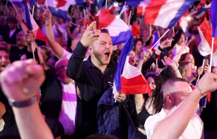 Los resultados de las elecciones en Francia 2024: la extrema derecha con un 33,1