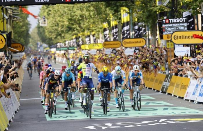 El Tour llega a la meta en Turín: Girmay gana, el eritreo hace historia. Cirio: “También al sprint de la Vuelta”