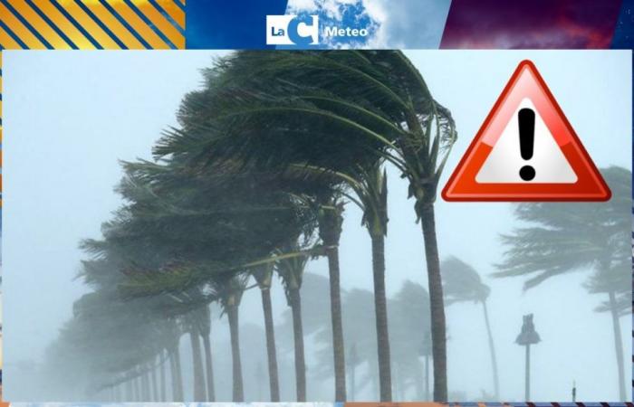Fuertes vientos, tormentas y granizo: alerta amarilla en 9 regiones: también está Calabria