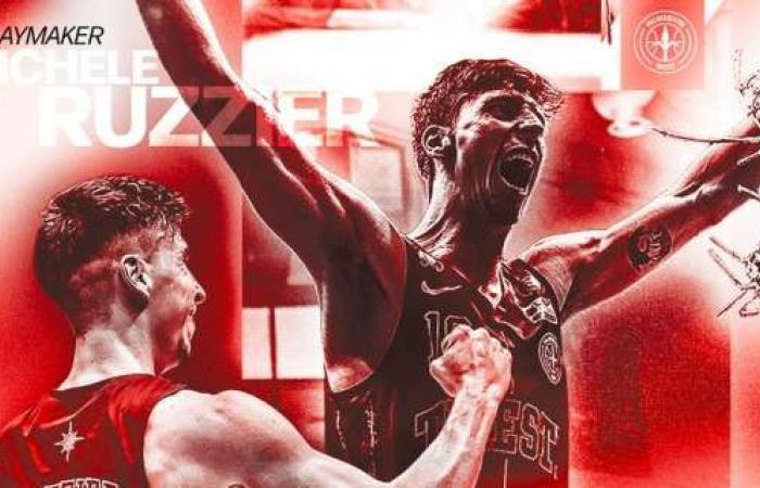 OFICIAL LBA – Trieste Basketball: Michele Ruzzier confirmado