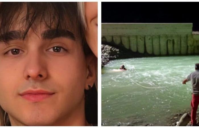 Danilo encontrado muerto, desaparecido tras sumergirse en el Enza, desesperación de la madre del joven de 19 años: “Sabía nadar”