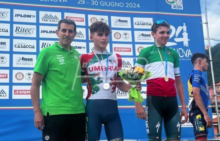 Campeonato de Italia Junior, Mattia Proietti Gagliardoni lleva a Umbría al podio: es plata (foto)