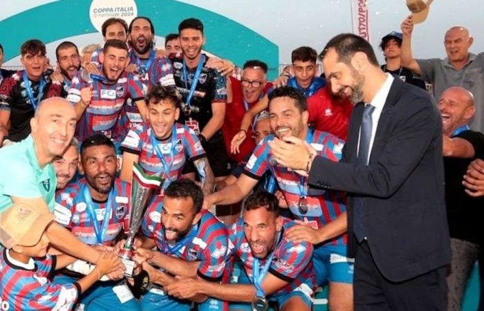 Beach Soccer, el Catania FC gana la espectacular final de la Copa de Italia