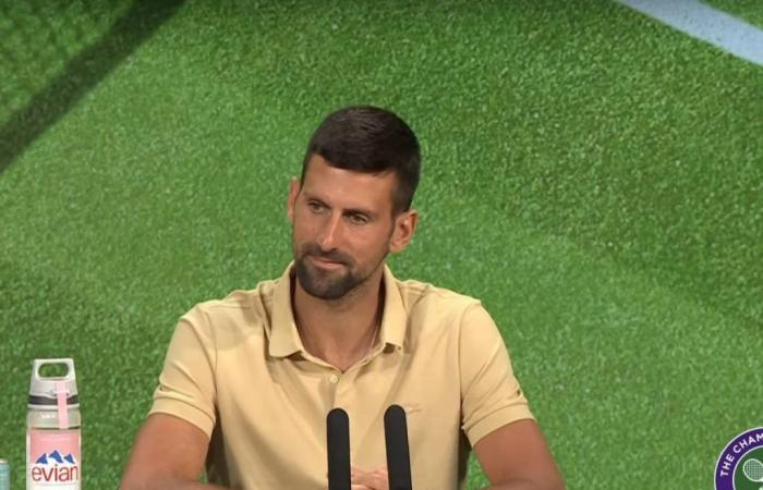 Wimbledon, rápida recuperación de Djokovic, que avisa a sus rivales: “La rodilla está bien”