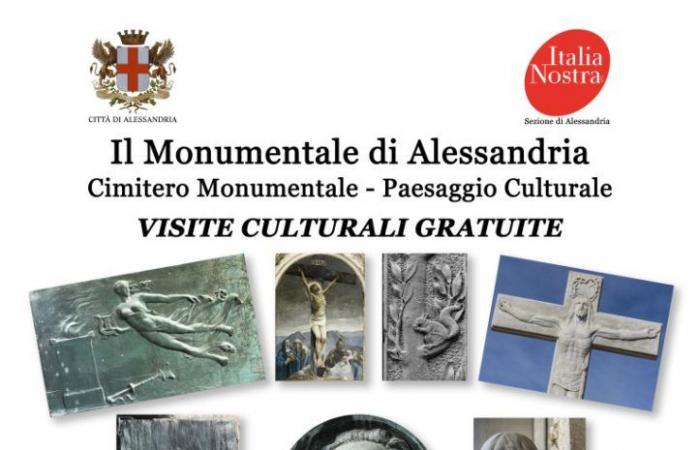 Visitas al Cementerio de Arte Italia Nostra en la Monumental 07-07-2024. Alessandria – Italia Medios de comunicación
