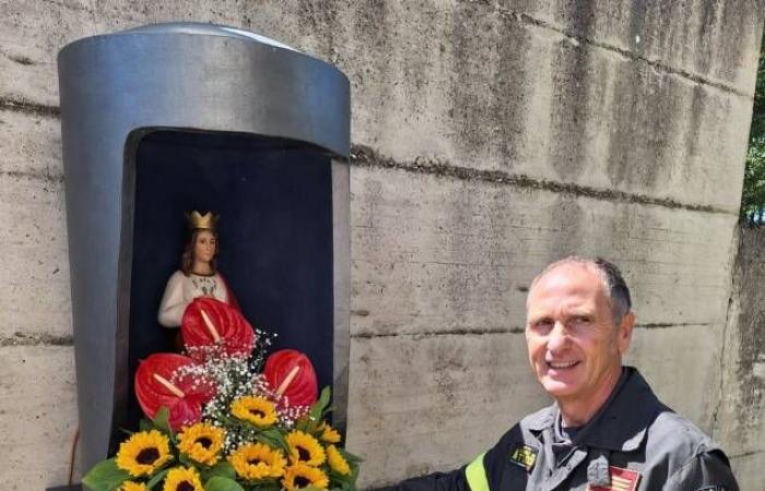 El jefe de bomberos Maurizio Lalli se jubila
