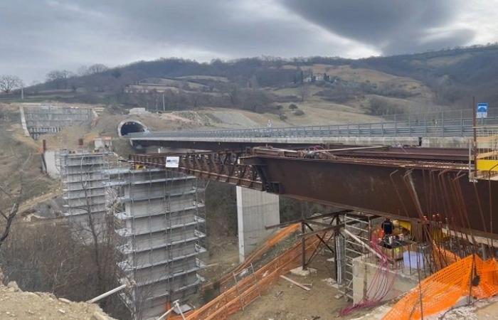 Las obras del tramo Perugia-Ancona, Valfabbrica-Casacastalda permanecerán cerradas (7 horas) durante dos días