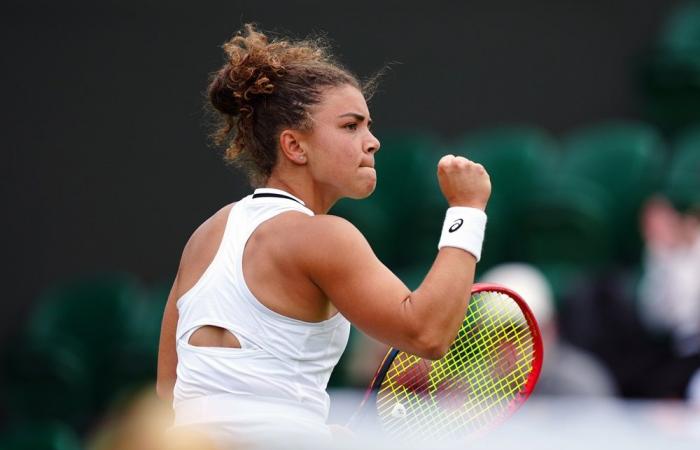 Wimbledon, Jasmine Paolini celebra su primera victoria sobre la hierba de Londres