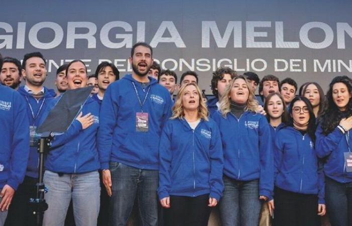 FdI, 3 del Gioventù Nazionale en riesgo de expulsión: «Giorgia Meloni no finge no saber»